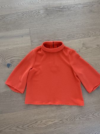 Vero Moda Top, Gr. XS, orange, neuwertig für den Herbst