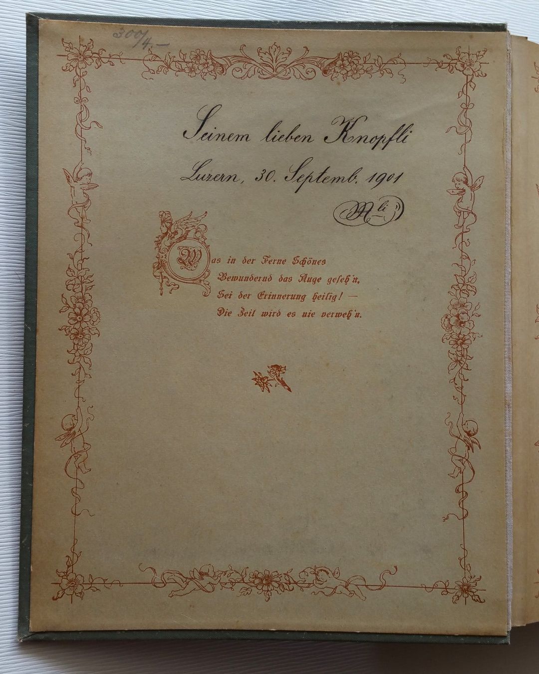 Album: Ansichtskarten Album Jugendstil. 1901. – Usato da Oberriet SG venduto da Atir47 1