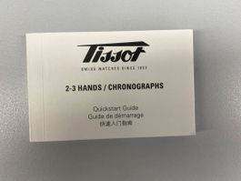 TISSOT 2-3 Hands / Chronographs Bedienungsanleitung
