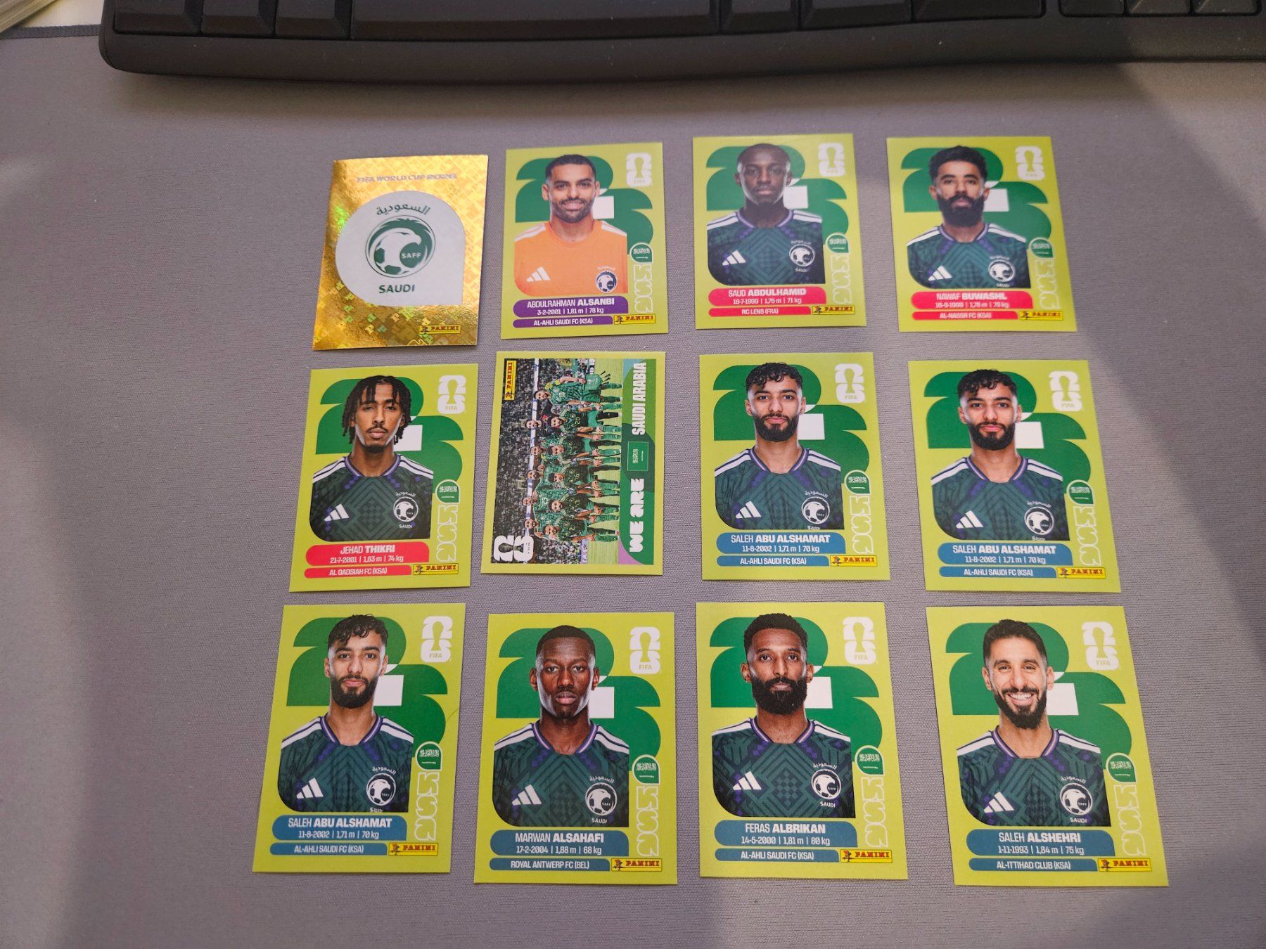 Panini Carte collezionabili: Panini WM 2026 Sticker: Saudi-Arabien – Nuovo (secondo la descrizione) da Zürich venduto da Joselito0