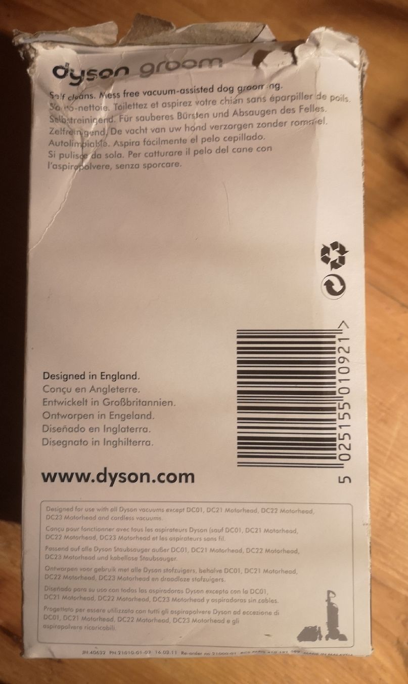 Dyson Pflegeprodukte & Putzartikel: Dyson Groom Hundebürste – Neu (gemäss Beschreibung) aus Zweisimmen von Momo_1872 8