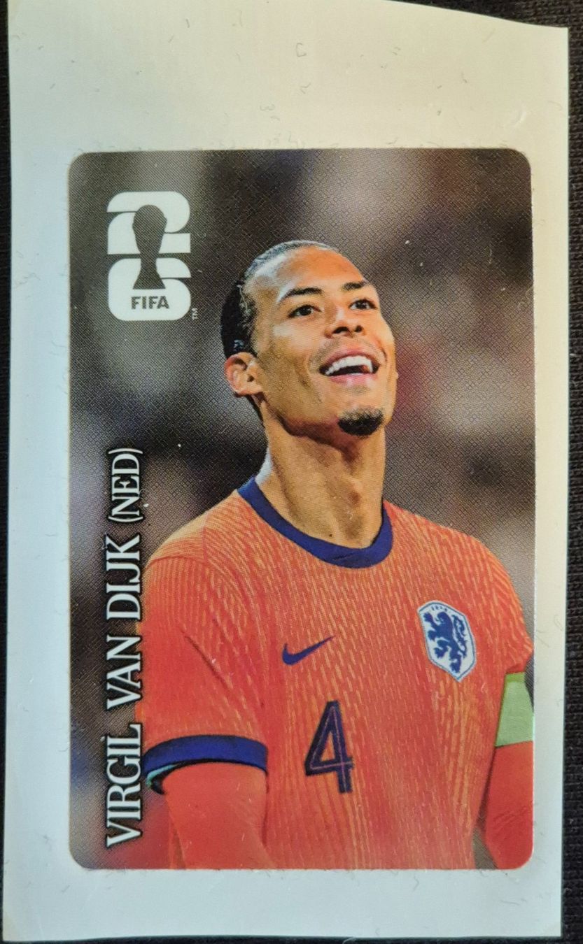 Coca-Cola Sammelbilder & Trading cards: VIRGIL VAN DIJK (NED) Coca Cola Sticker WM 2026 – Neu (gemäss Beschreibung) aus Riehen von tmw_c29m