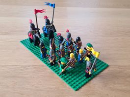 Vintage Lego Castle Ritter Armee Ritter Minifiguren 1990er