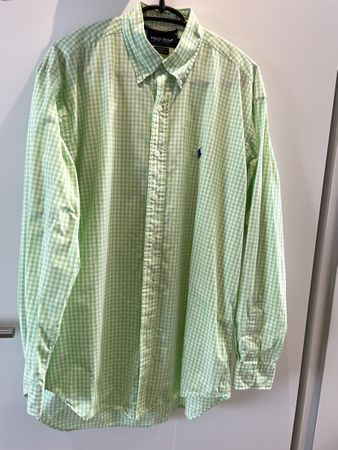 Polo Golf Hemd, Gr. M, Grün/Weiss Kariert, Top Zustand!