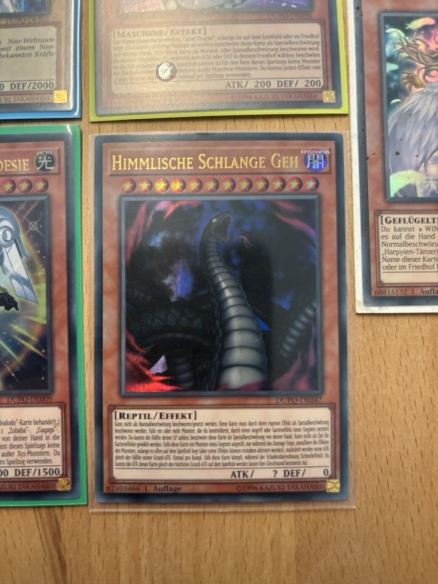 Yugioh Carte collezionabili: Yugioh Karten DUPO 7x – Usato da Speicherschwendi venduto da YugisKartenKammer 6