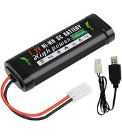 Nihm Akku 7.2volt 3300mah. mit usb Ladegerät /tamiya stecker