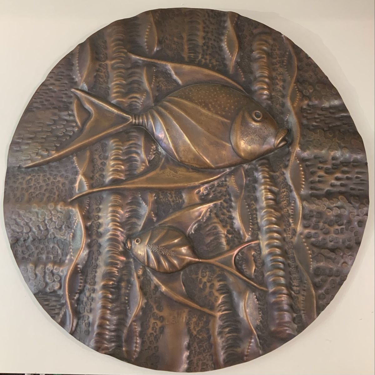 Toutes les décorations: Plaque décorative Cellini décor poissons – D'occasion à rolle par Tontonjulot