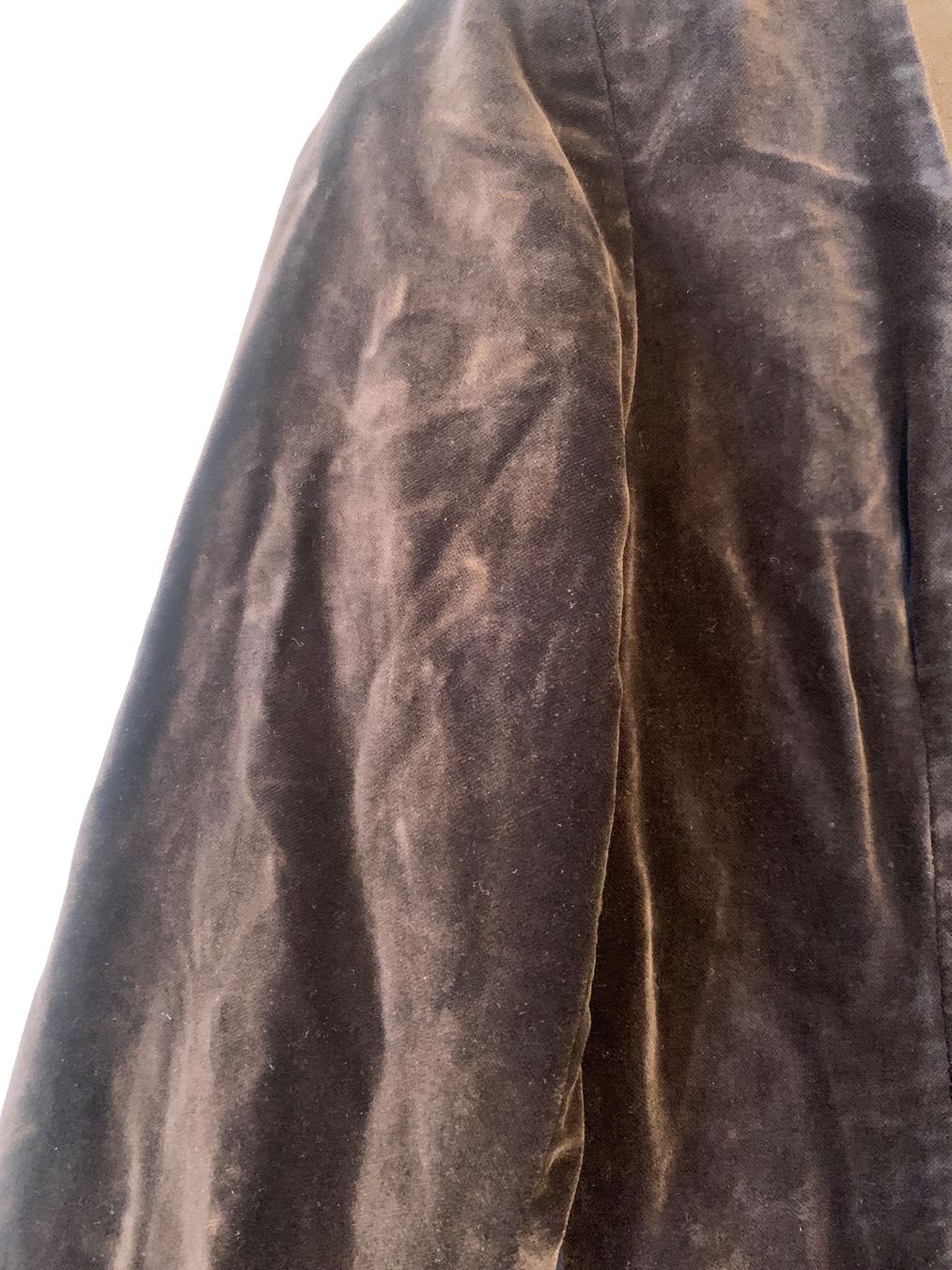 Vestiti: Samtkleid, Vintage Braun, Gr. S – Usato da Rosshäusern venduto da MiJoDoOl 1