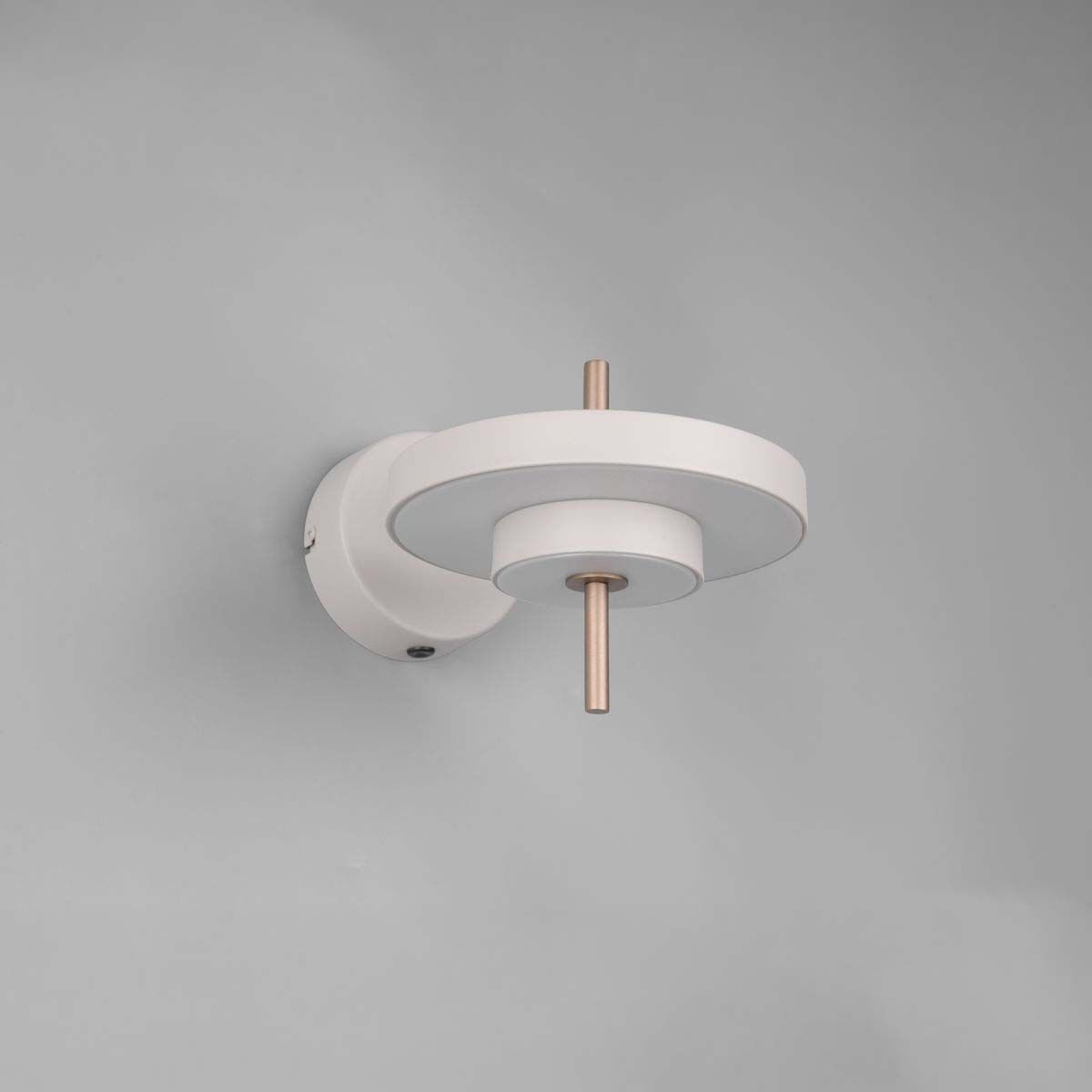 Lampade: LED Wandleuchte, Grau, Dimmbar, 20 cm Ø – Nuovo (secondo la descrizione) da Kreuzlingen venduto da Smart-Light 2