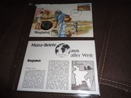 Münzbrief Bangladesh