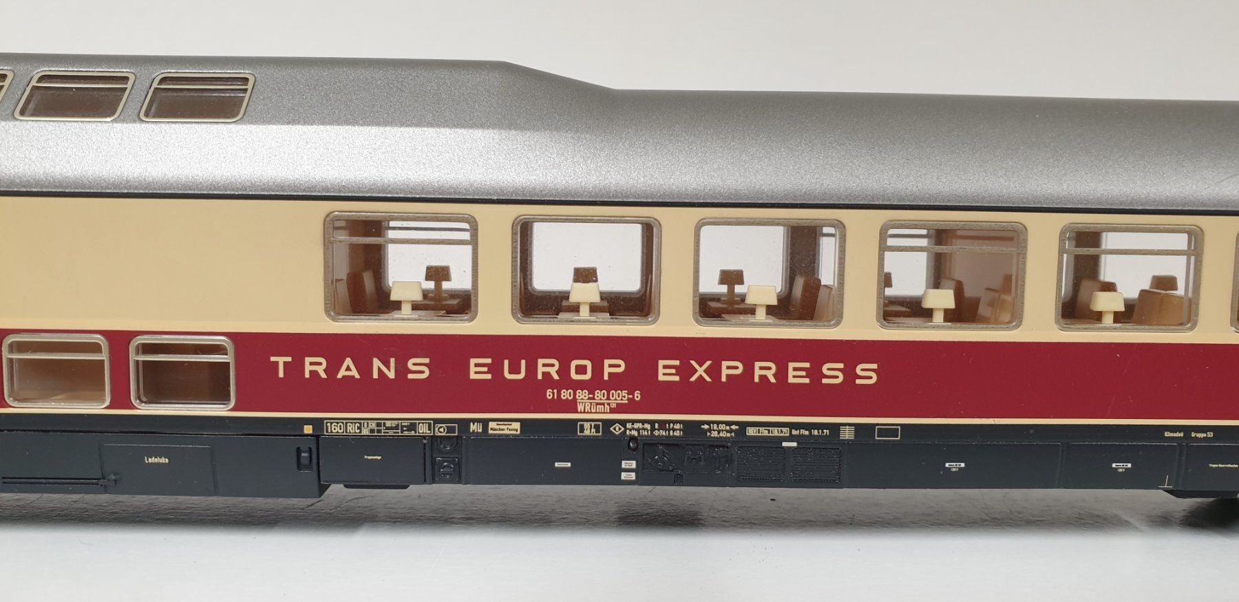 Trix Trains électriques: Trix H0 TEE Speisewagen  23424 – D'occasion à Neuenhof par ludovicco 1