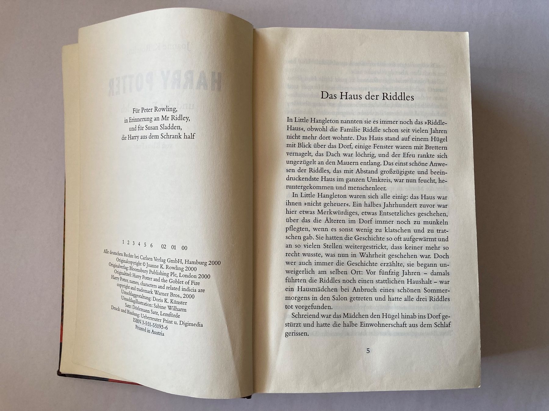 Libri: Buch: Harry Potter und der Feuerkelch – Nuovo (secondo la descrizione) da Bubendorf venduto da Alpenheidi 5
