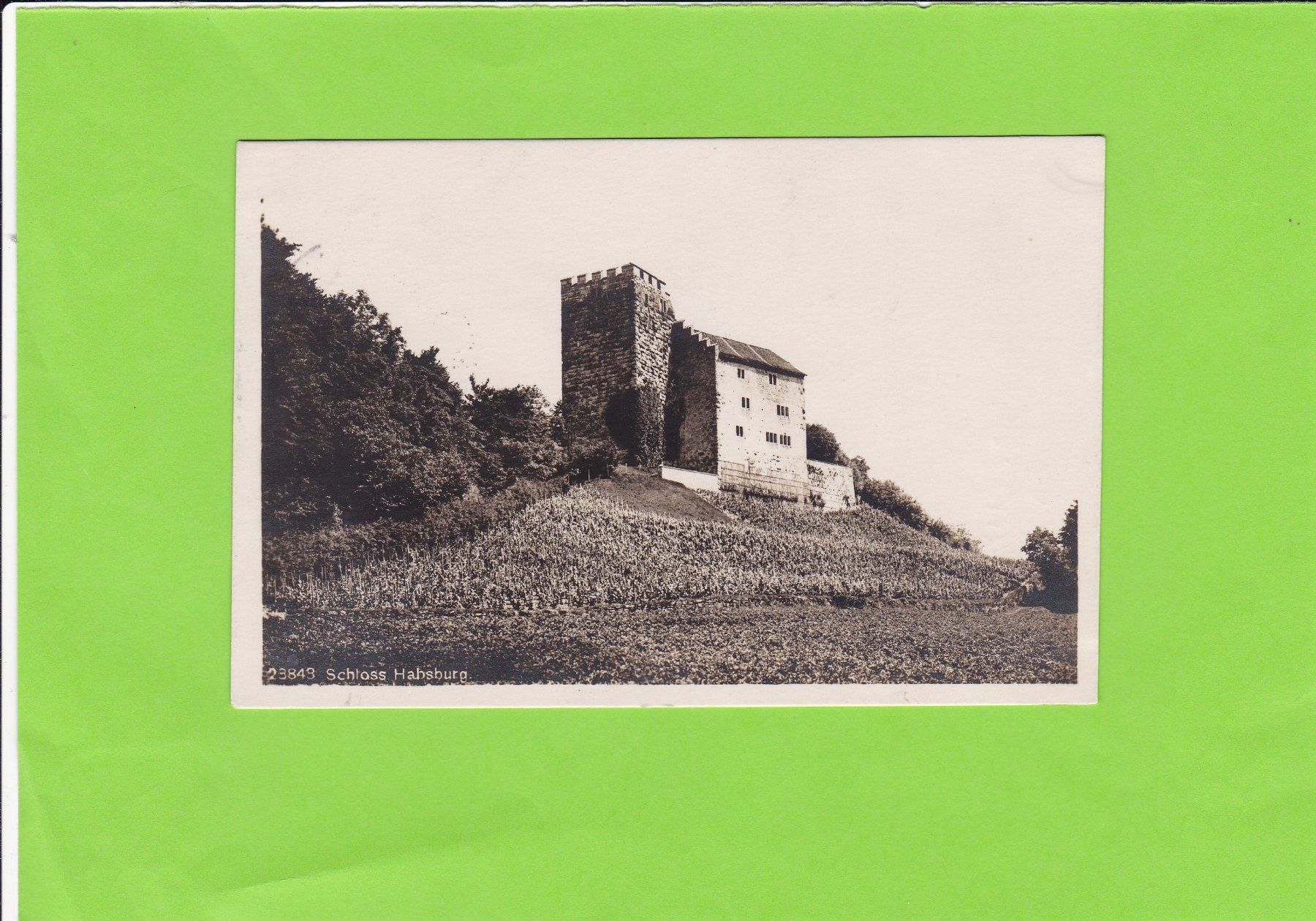 Cartoline postali: Schloss Habsburg – Usato da St. Peterzell venduto da neckertal