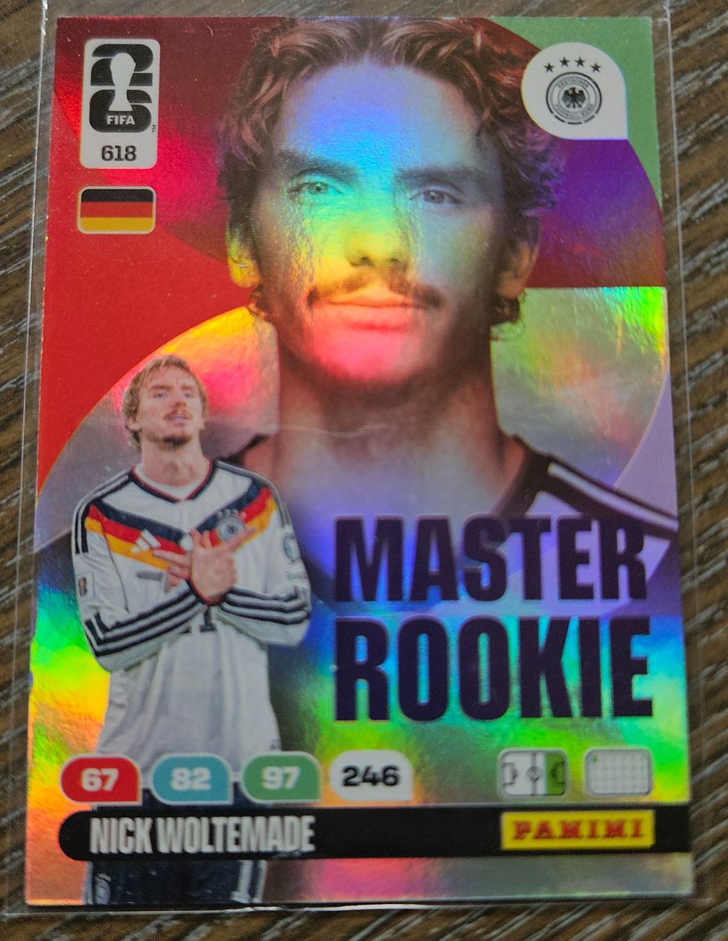 Panini Carte collezionabili: Panini Nick Woltemade Nr.618 Master Roockie – Nuovo (secondo la descrizione) da Lignières venduto da Goatboy