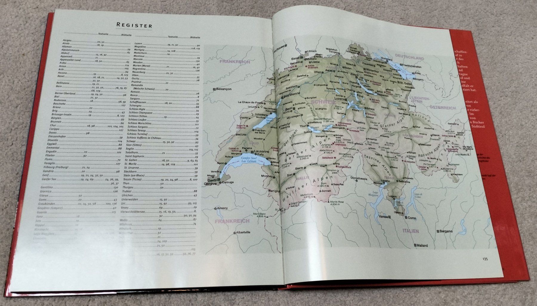 Libri: Buch "Reise durch die Schweiz", gebunden – Usato da Muri AG venduto da Thuja99 8
