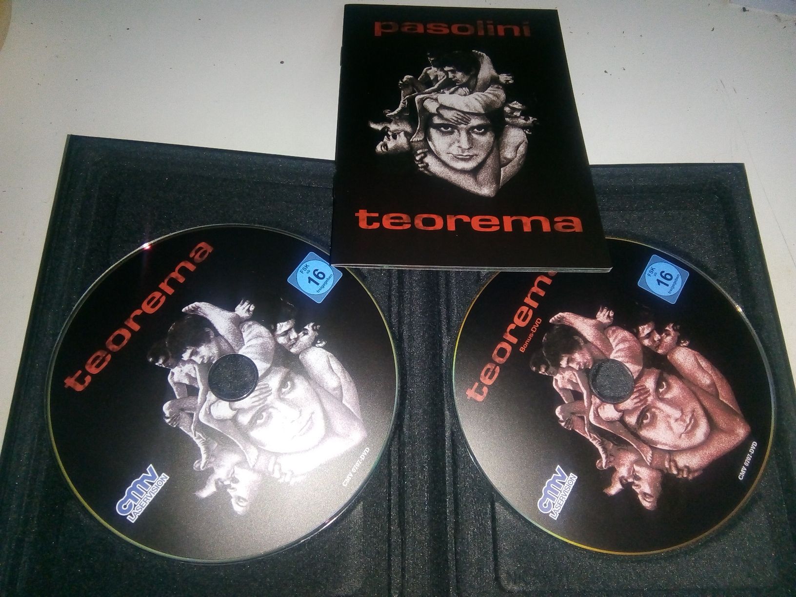 Tutti i DVDs: Pasolini - Teorema (Limited 2-DVD Collectors Edition + Bookl – Usato da St.Galllen venduto da elkaphone 3