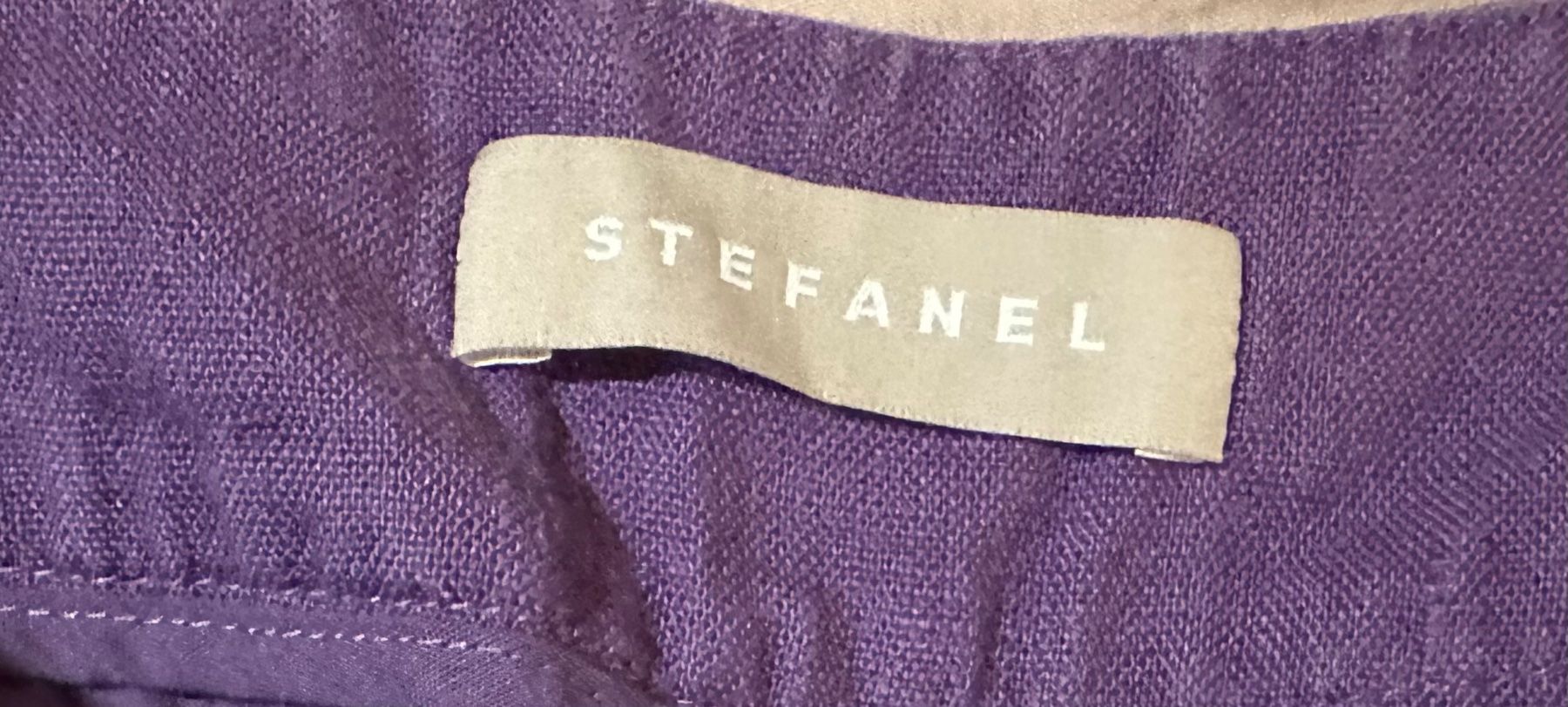 Stefanel Pantaloni: Pantalon ample en lin t.40 – Usato da Sion venduto da DayJenn 2
