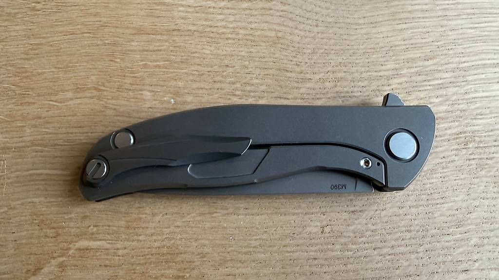 Coltelli tascabile: Shiro Hati - Carbon Fiber - washers – Usato da Oberhelfenschwil venduto da Erselbst 2