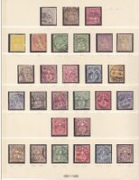TOP Altschweiz 1881/1906, Albenblatt, SBK mind. 430.-+++