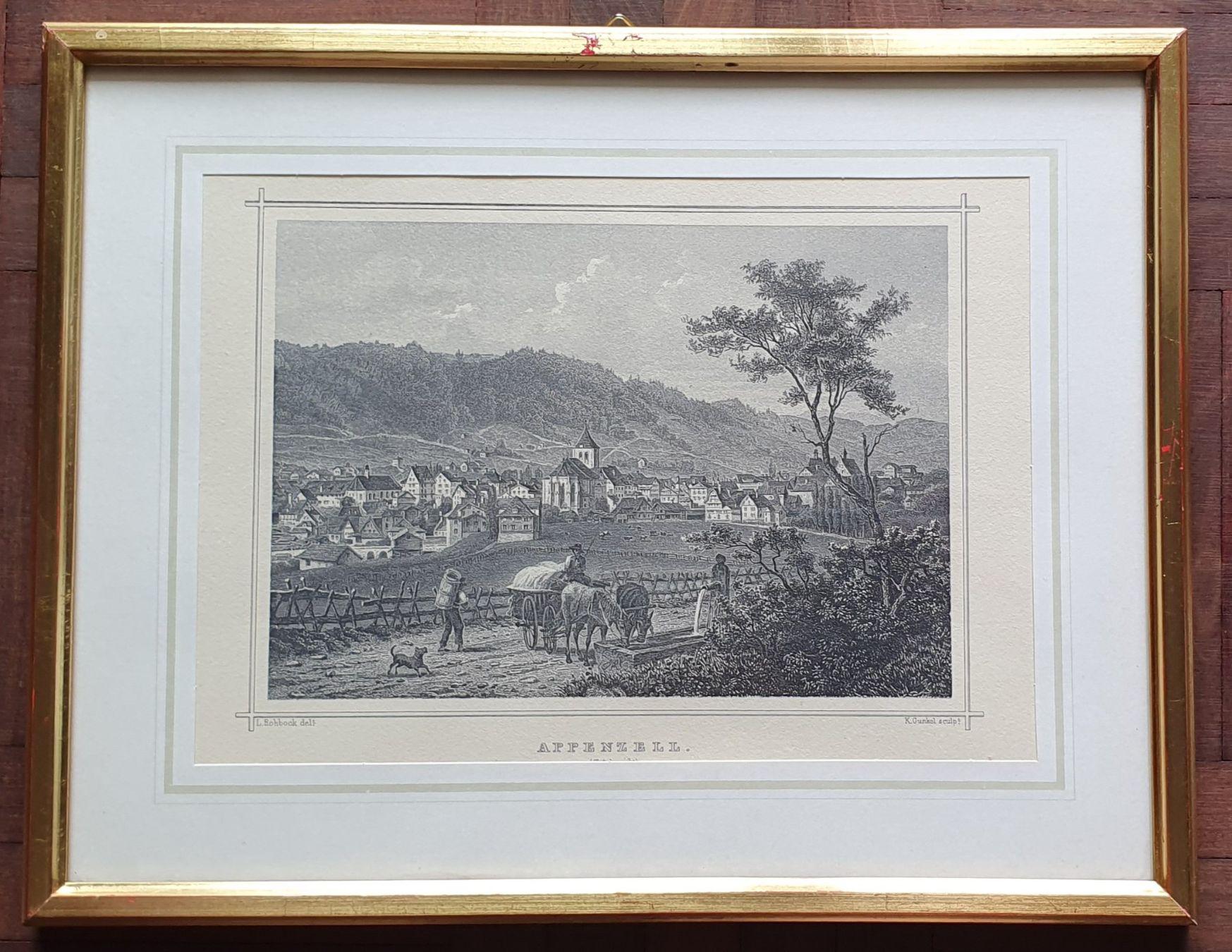 Grafiken & Lithographien: Bild - Appenzell,  Lithographie – Gebraucht aus Kreuzlingen von Rschweiz1