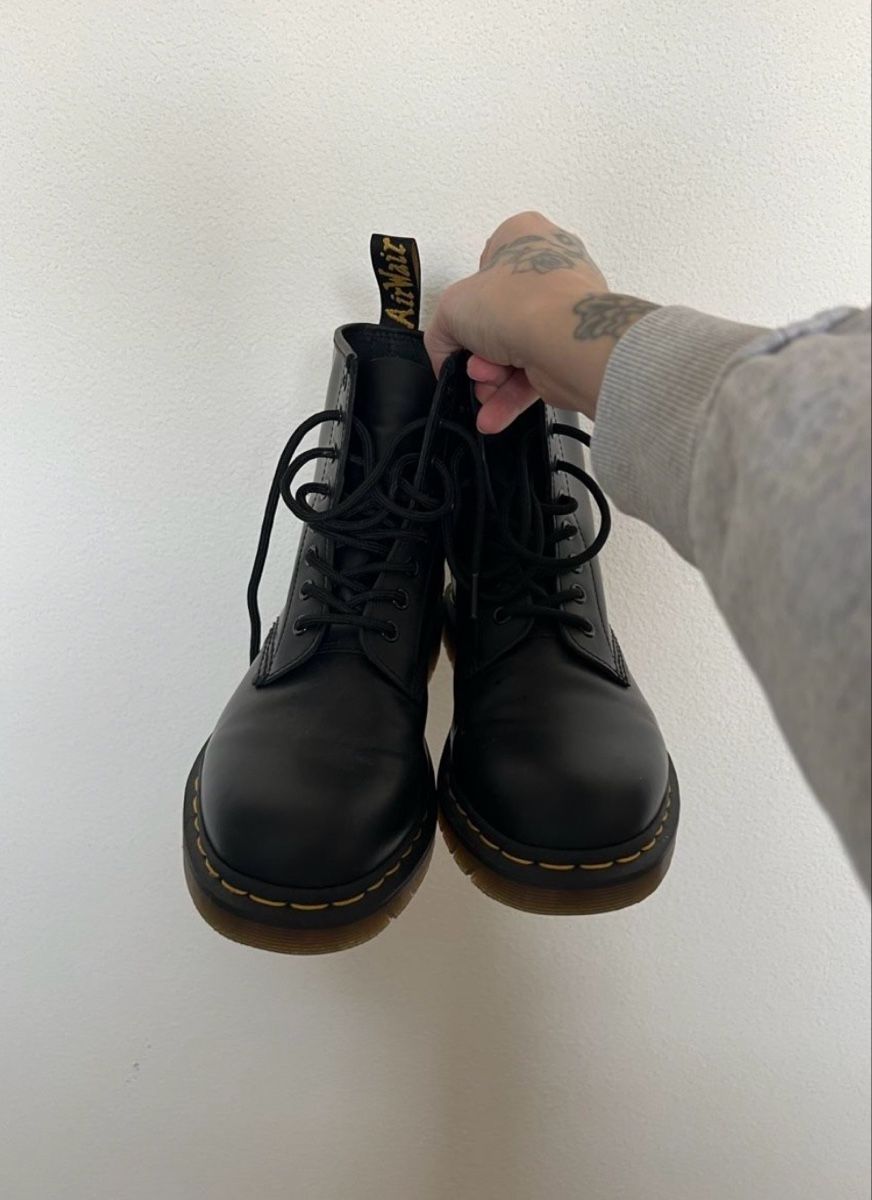 Dr. Martens Scarpe da uomo: Coole Dr. Martens Boots, Schwarz, Grösse 40 – Usato da Zürich venduto da Abi220322 2