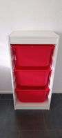 Ikea Trofast Regalrahmen und Boxen Rot