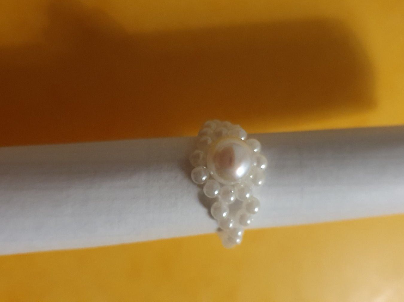 Anelli: Schöne spezielle Perle Ring – Nuovo (secondo la descrizione) da Winterthur venduto da Ywan1 2