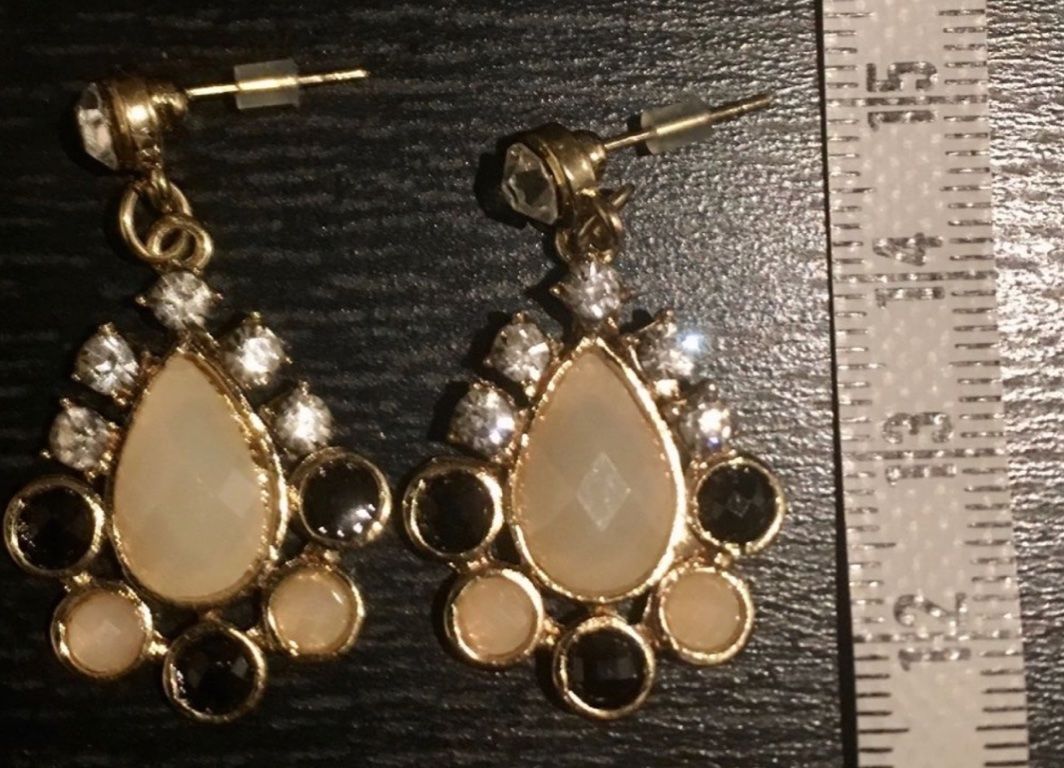 Ohrringe & -stecker: Süsse Ohrringe aus Metall - rosa ODER schwarz-weiss – Neu und originalverpackt aus Basel von La_Campanella 4