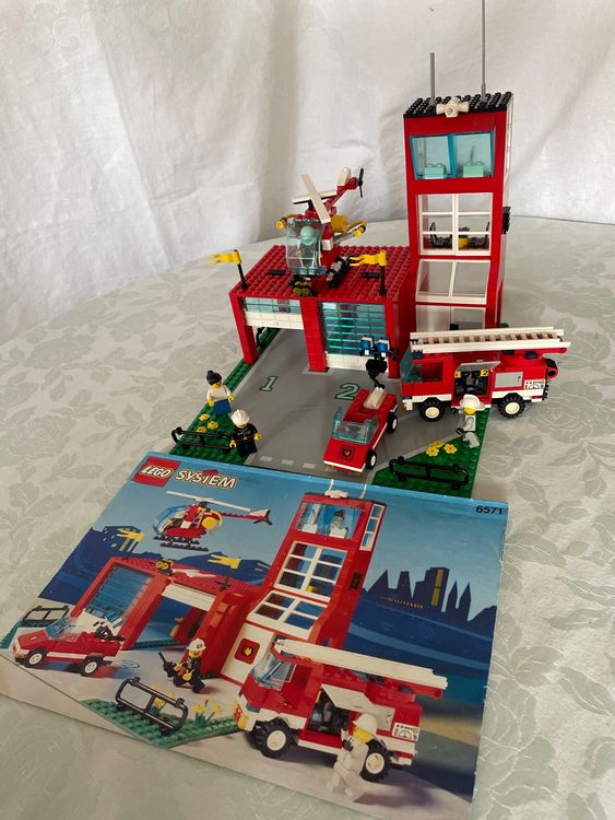 Lego System 6571 1994 Feuerwehrstation Kaufen auf Ricardo