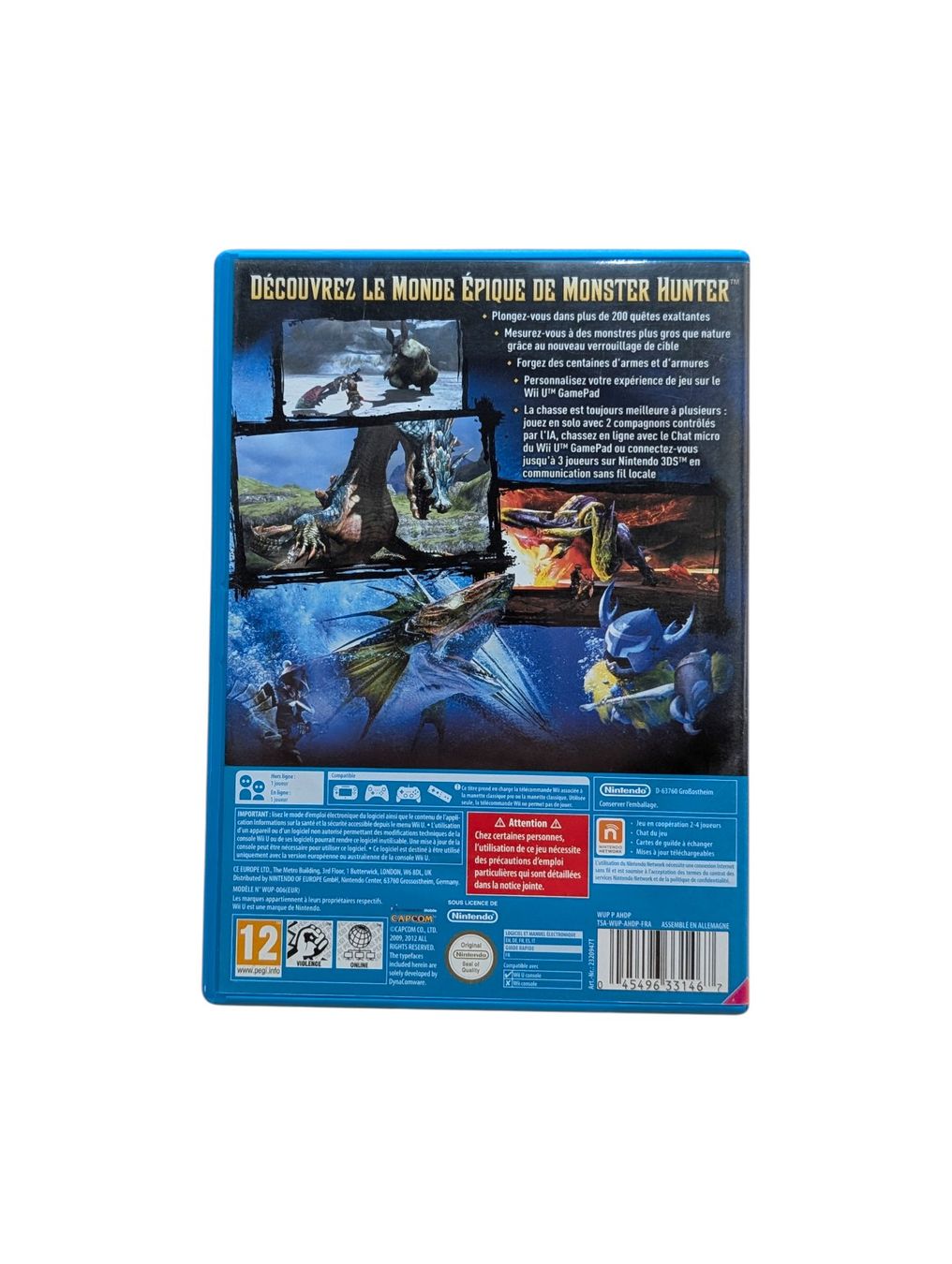 Nintendo Giochi: Monster Hunter 3 Ultimate Nintendo Wii U – Usato da Domat/Ems venduto da IsseldorsShop 1
