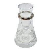 Verre rafraîchisseur vodka en métal argenté - Ercuis