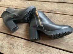 Scarpe da donna: chice , schwarze stieflette gr. 39 mit absatz – Usato da Schwarzenberg LU venduto da kindler007 4