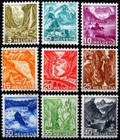 1936 : Hochwertiges Lot Landschaftsbilder**  Kat Fr.320.-