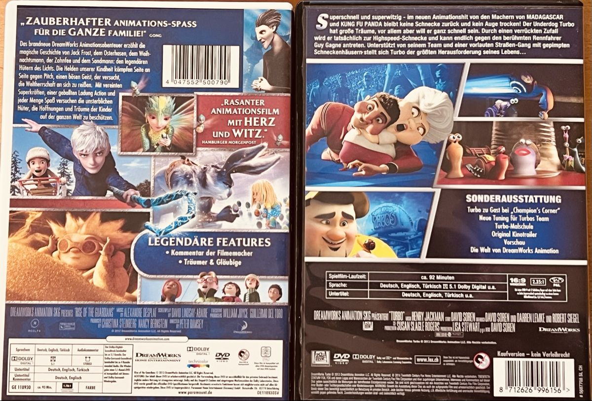 Tutti i DVDs: Kinder Animations Filme auf DVD – Usato da Bottmingen venduto da bsp_t6m8 3