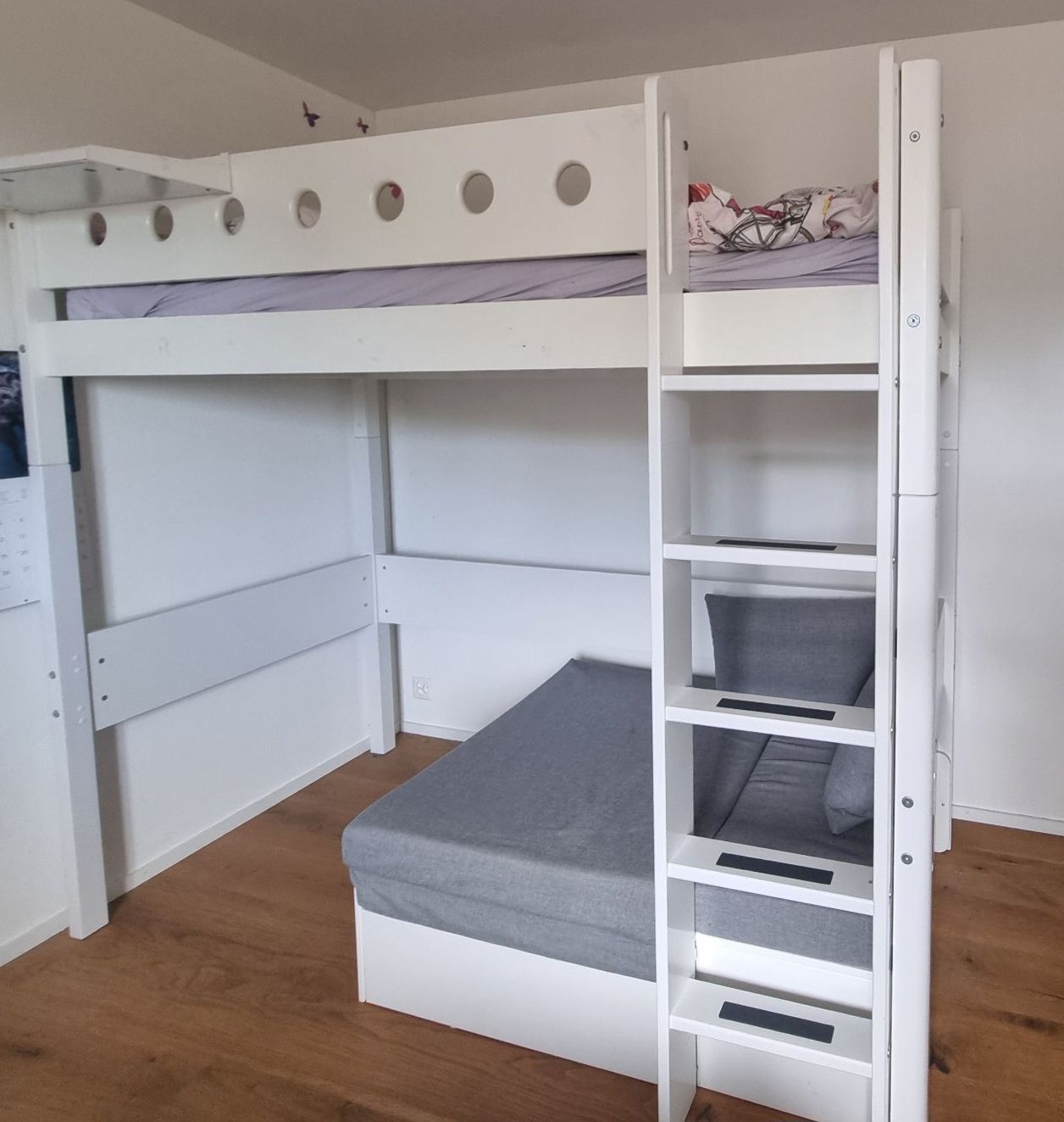 Lits: Micasa Flexa White Hochbett inkl. Bettsofa – D'occasion à Bülach par Best-Touchdown
