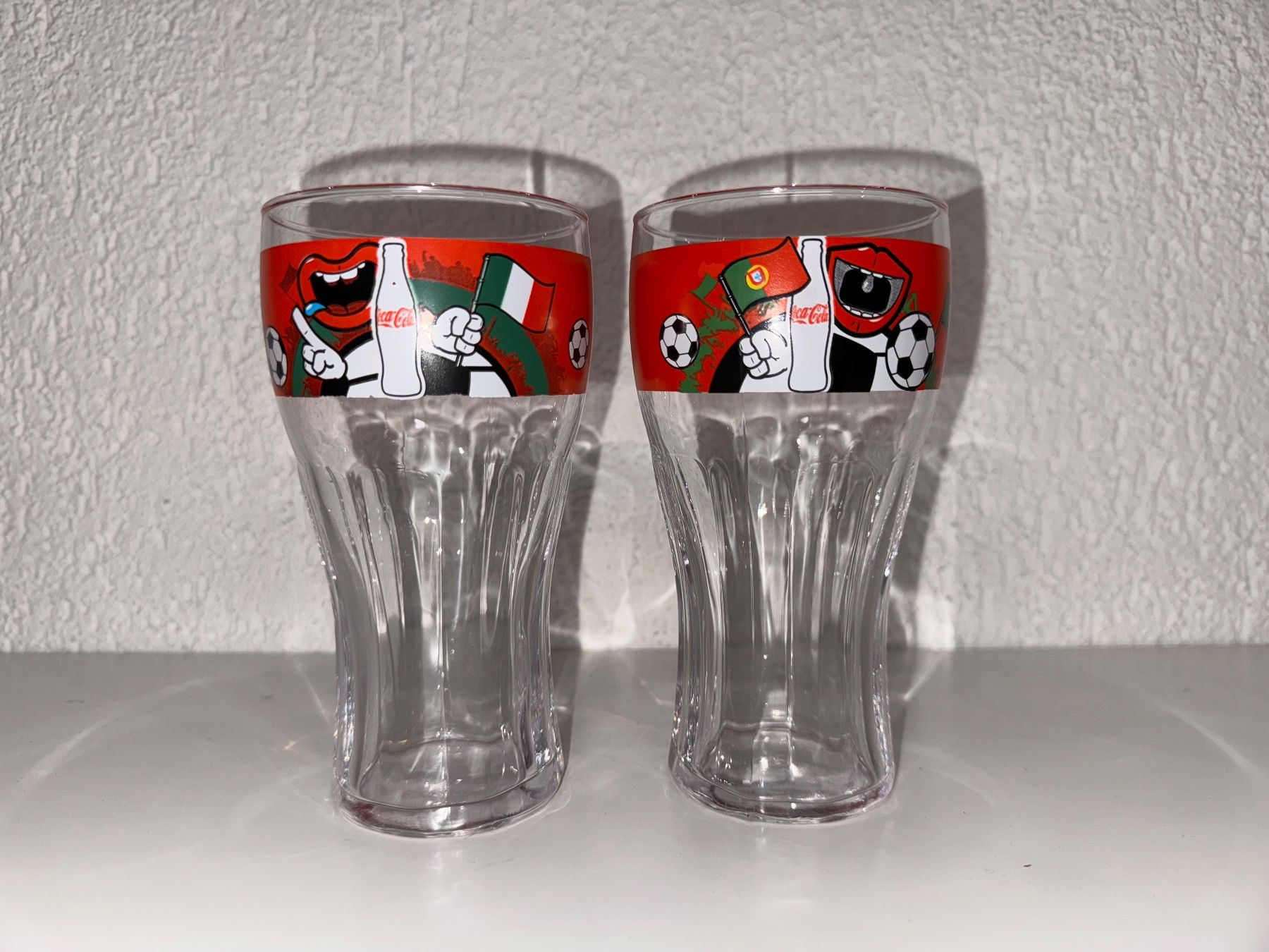 Coca-Cola Bicchieri: Coca Cola Gläser Fussball 2011 – Usato da Grosswangen venduto da Second_hand_paradise