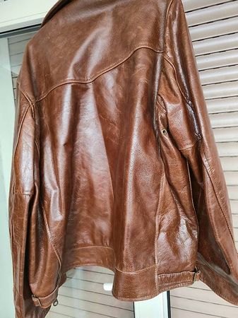 Blouson en cuir 