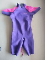 Neoprenanzug Olaian kurz lila/pink Grösse 153-162 cm