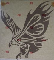 Adler Tribal Aufkleber  Top Angebot