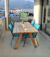  Gartentisch mit 4 Stühlen 