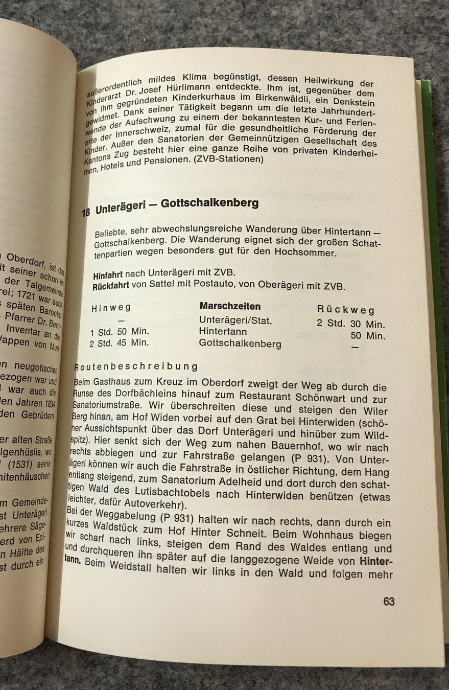 Libri: Buch- Wanderland ZUGERLAND – Usato da Guntershausen venduto da Gloominati 2
