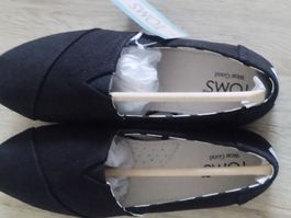 TOMS Damen Alparagata Classic, Schwarz, Gr 38 / 24.5 cm