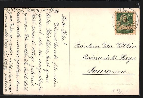 Cartoline postali: AK Wil, Töchter-Institut St. Katharina – Usato da Berlin venduto da bartko-reher 1