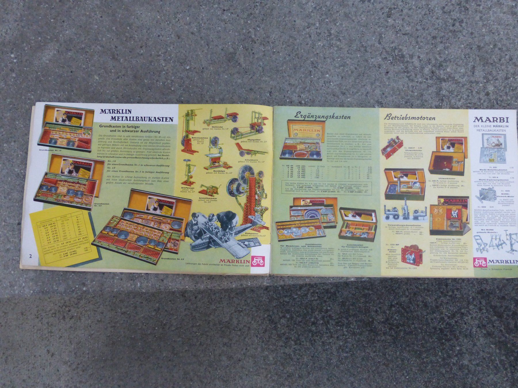 Riviste & Magazine: Märklin Katalog D15  1938/39 – Usato da Romanshorn venduto da kollefa 3