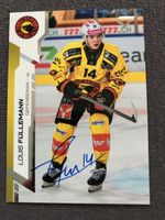 Louis Füllemann SCB Hockey Card signiert