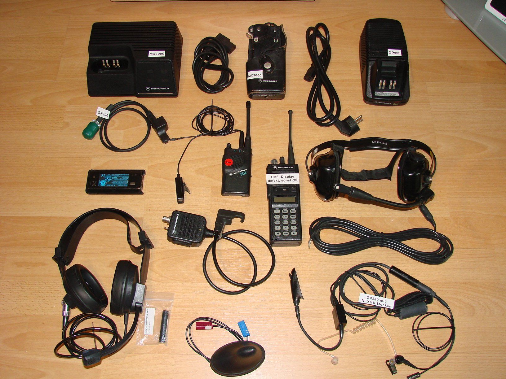 Motorola Technique de radiocom: Div Funk Motorola – Défectueux à Herisau par laservision 1