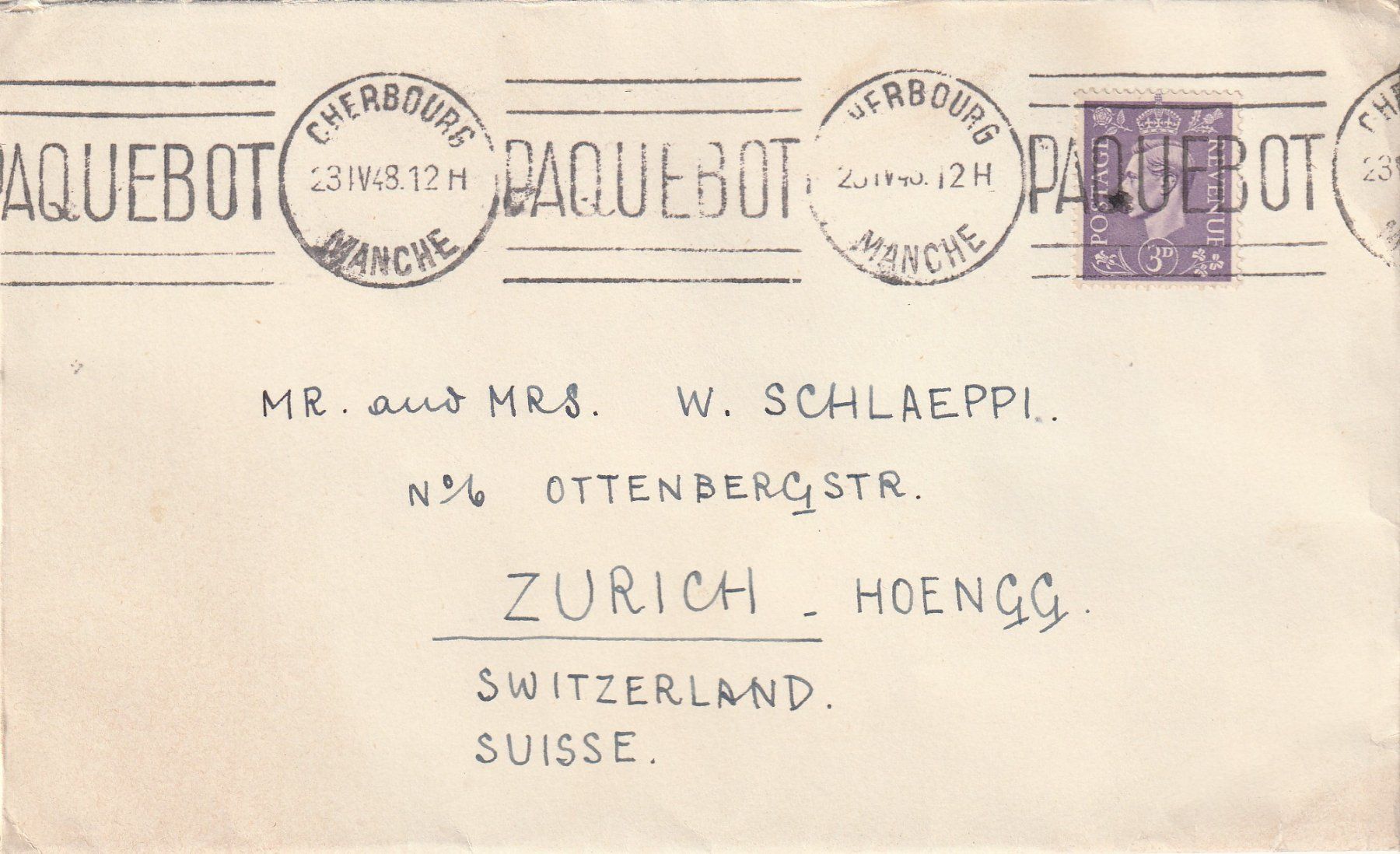 Tous les timbres: England Schiffspost 1948 – D'occasion à Rorschacherberg par fratovi2