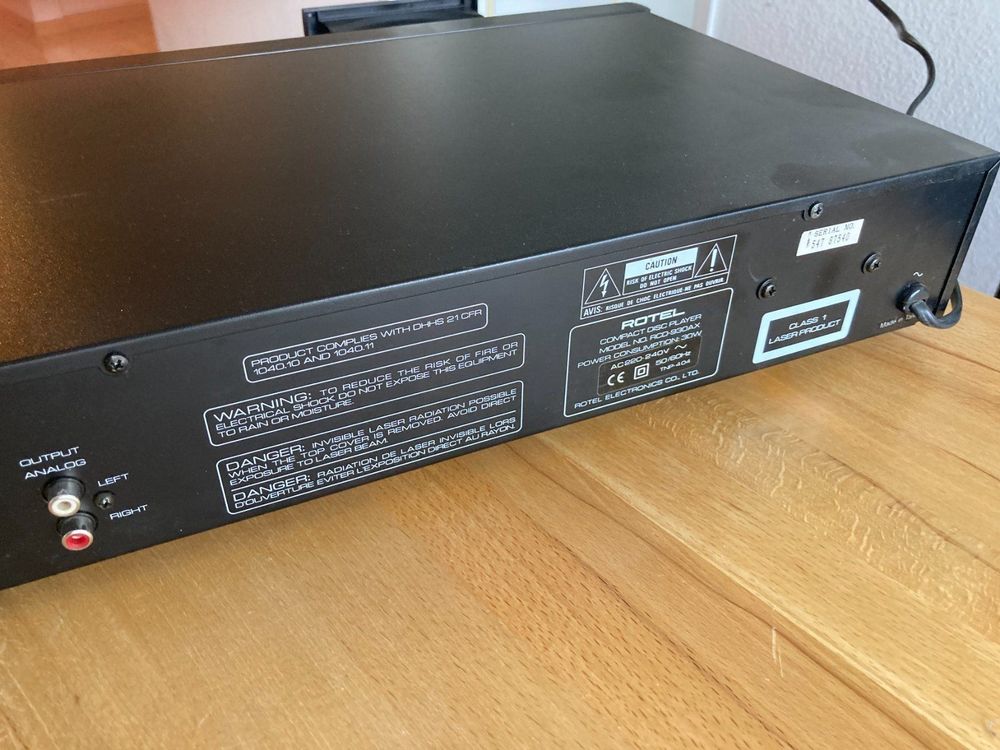 Rotel RCD-930AX CD Player | Kaufen auf Ricardo