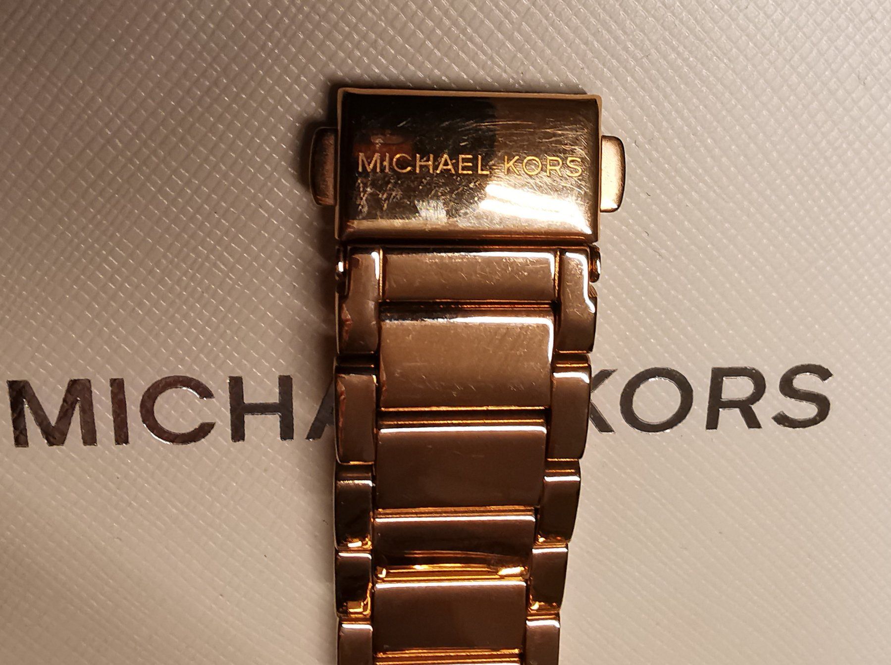Michael Kors Orologi: Michael Kors Damen Uhr Chronograph Rose – Usato da Horgen venduto da Toscanafan 1