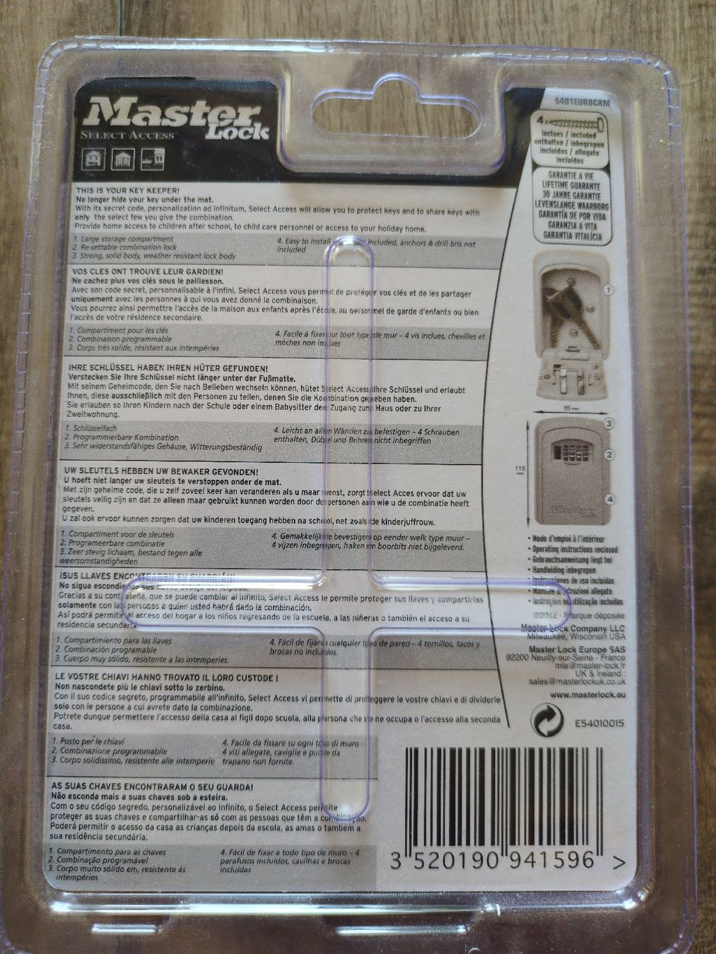 Schlösser: Master Lock Schlüsselkasten Select Access neu – Neu und originalverpackt aus Worb von aba_t8l5 1